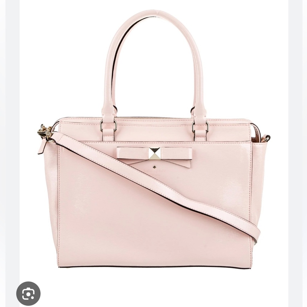 Kate Spade Pink Bow Tote Bag